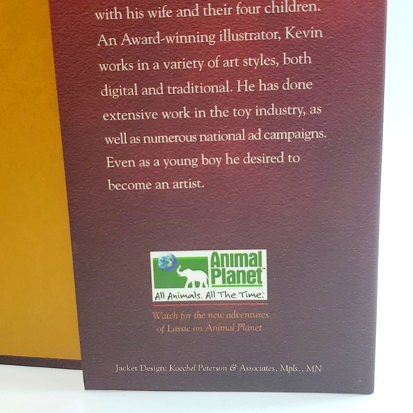 NWOT LASSIE A Christmas Story | Earl Hamner | Don Sipes | Christmas Picture Book - Picture 4 of 4